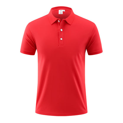 Lapel Half Sleeve Work Clothes