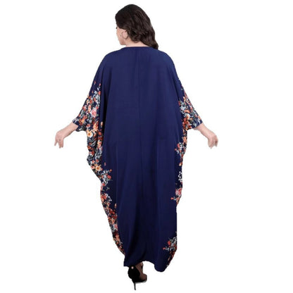 Middle East Muslim Women's Skirt Arab Floral Loose Robe