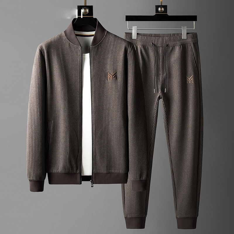 Sports Suit Men's New Casual Large Size Sportswear High-end