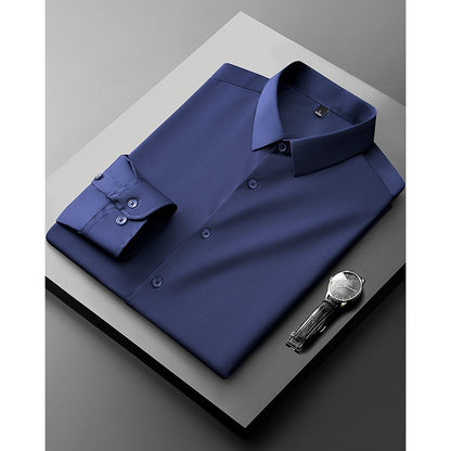 Men's High-end Ironing Free Long Sleeves Shirt
