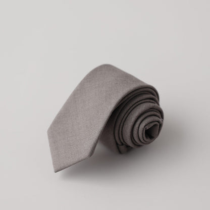 Korean Style Retro Light Color Hong Kong Style Tie