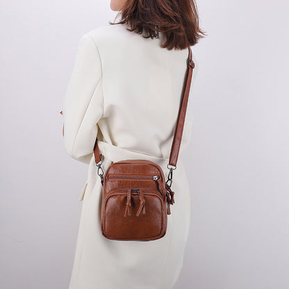 New Bag Women Soft Leather Shoulder Bag Women