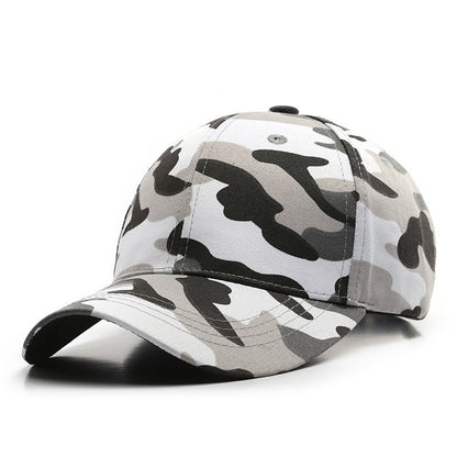 Sports Camouflage Cap Cotton Camouflage Sunscreen For Men And Women