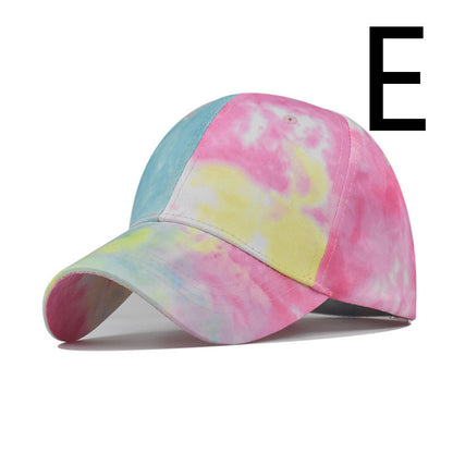 Tie-dyed Cotton Men's And Women's Baseball Caps