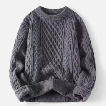 Fashion Personalized Twist Knitwear Men