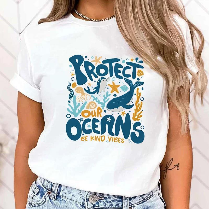Premium T-shirtHot Protect The Ocean Printed T-Shirts
