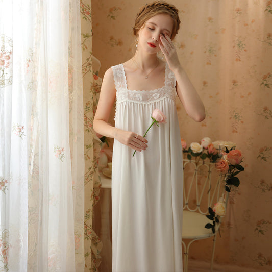 Sleepwear Sleeveless Length Loose And Comfortable
