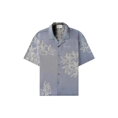 Printed Casual Loose Short Sleeves Top