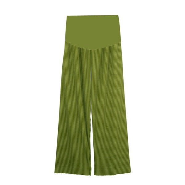 Wide-leg Pants For Pregnant Women Feel Relaxed