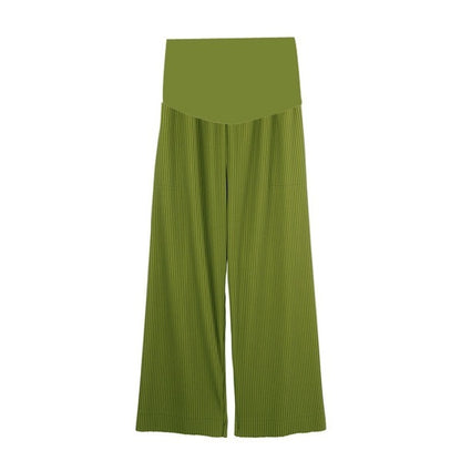 Wide-leg Pants For Pregnant Women Feel Relaxed
