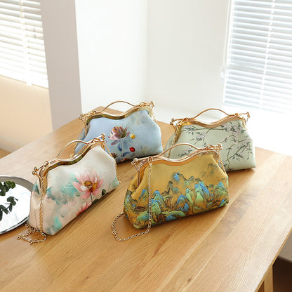 High-end Ethnic Style Tote Clutch Bag Women