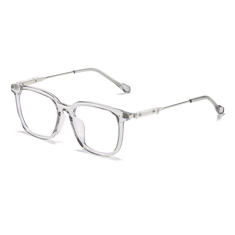 Anti-blue Light Plain Mirror TR90 Transparent Tide Glasses Stand