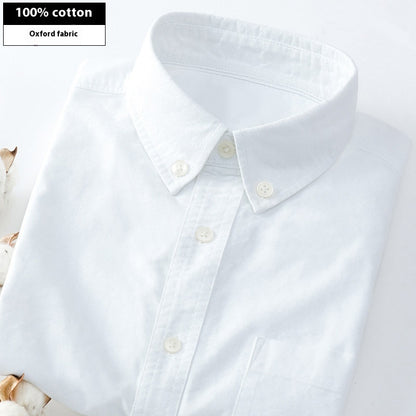 Men's Autumn Long-sleeved Casual Cotton Shirt