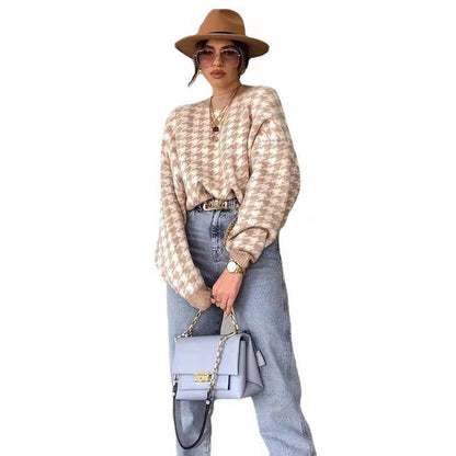 Turtleneck Loose Sweater Women's Knitwear