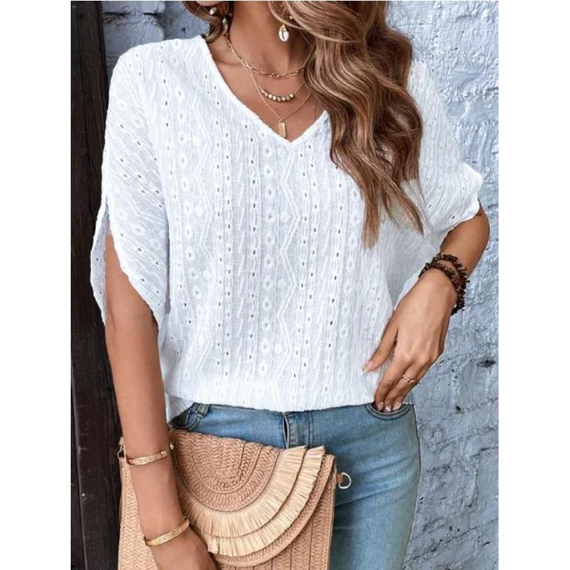 Fashion Short-sleeved Top T-shirt For Women