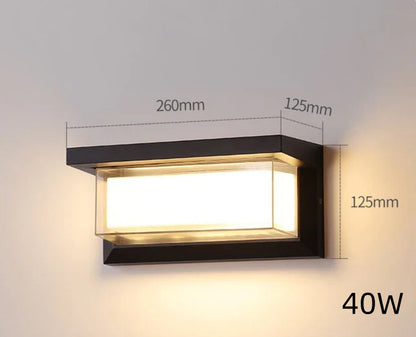 Outdoor Wall Lamp Waterproof Garden Wall Lamp