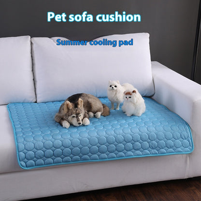 Dog Cooling Mat | Summer Pets Cold Bed | Extra Large For Small Big Dogs Pet Accessories Cat Durable Blanket Sofa Cat Ice Pad Blanket Pet Products