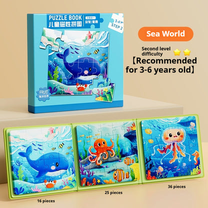 Magnetic Puzzle Children's Educational Toys