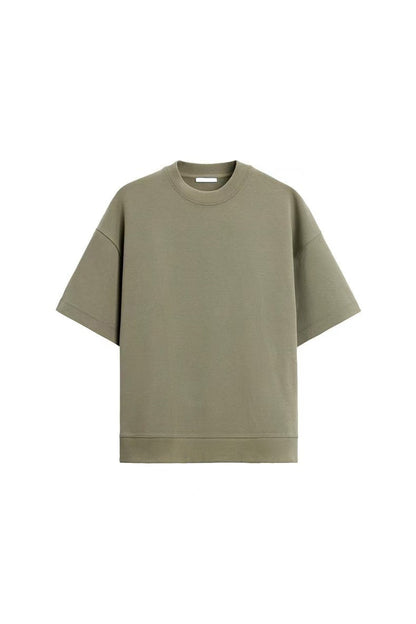 Loose Double-sided Cloth Texture Short Sleeve