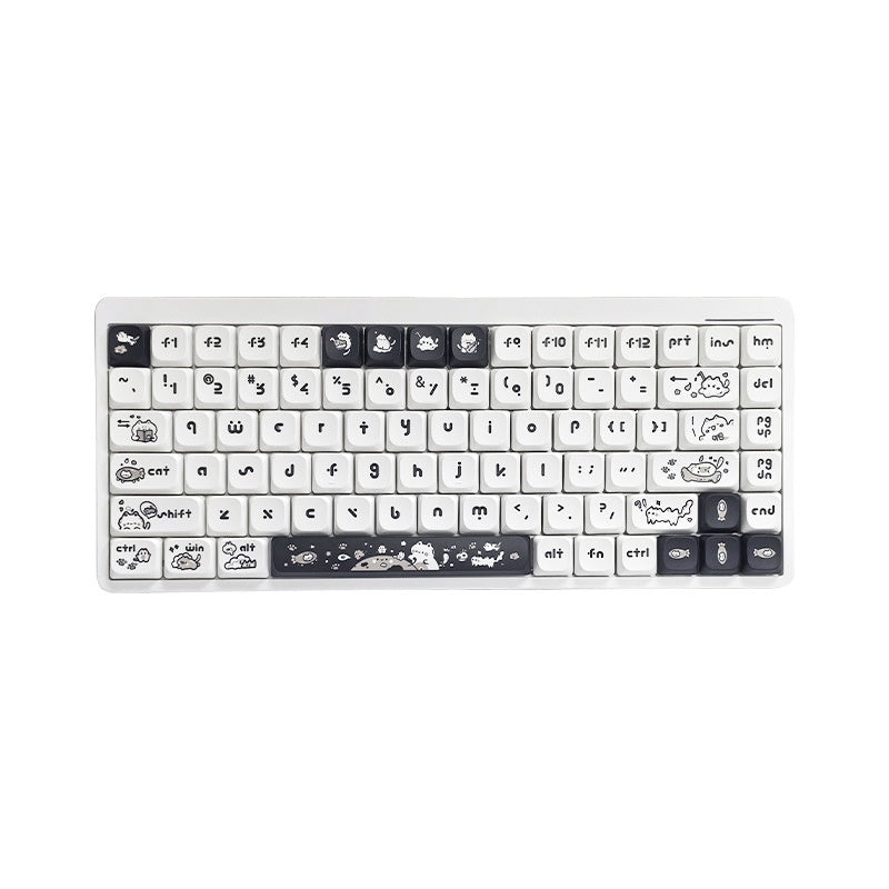 Good-looking Short Axis Mechanical Keyboard Wireless Bluetooth Mute Office Computer Keyboard