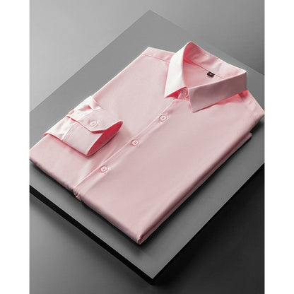Men's High-end Ironing Free Long Sleeves Shirt