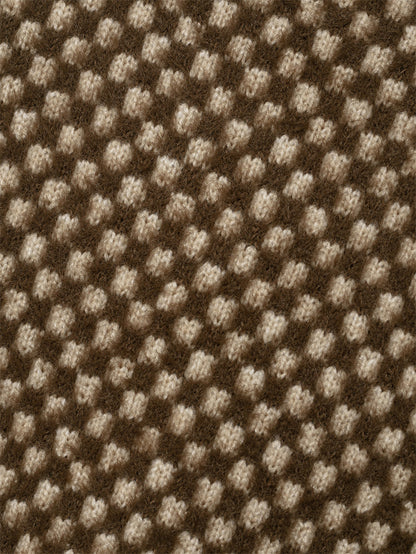 Loose Patchwork Knitting Coat For Women