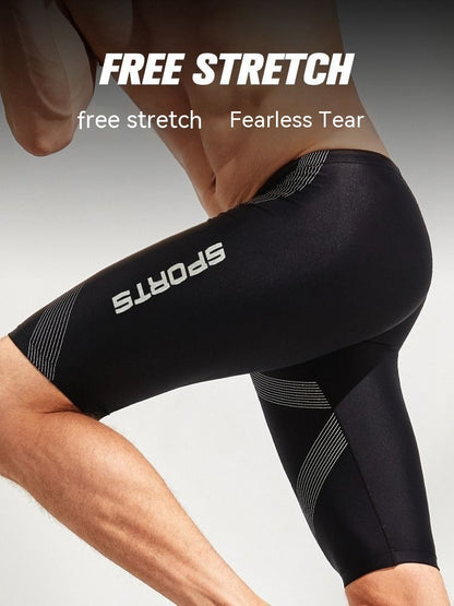 Men's Sun Protection Quick-drying T-shirt Swimsuit Shorts Suit