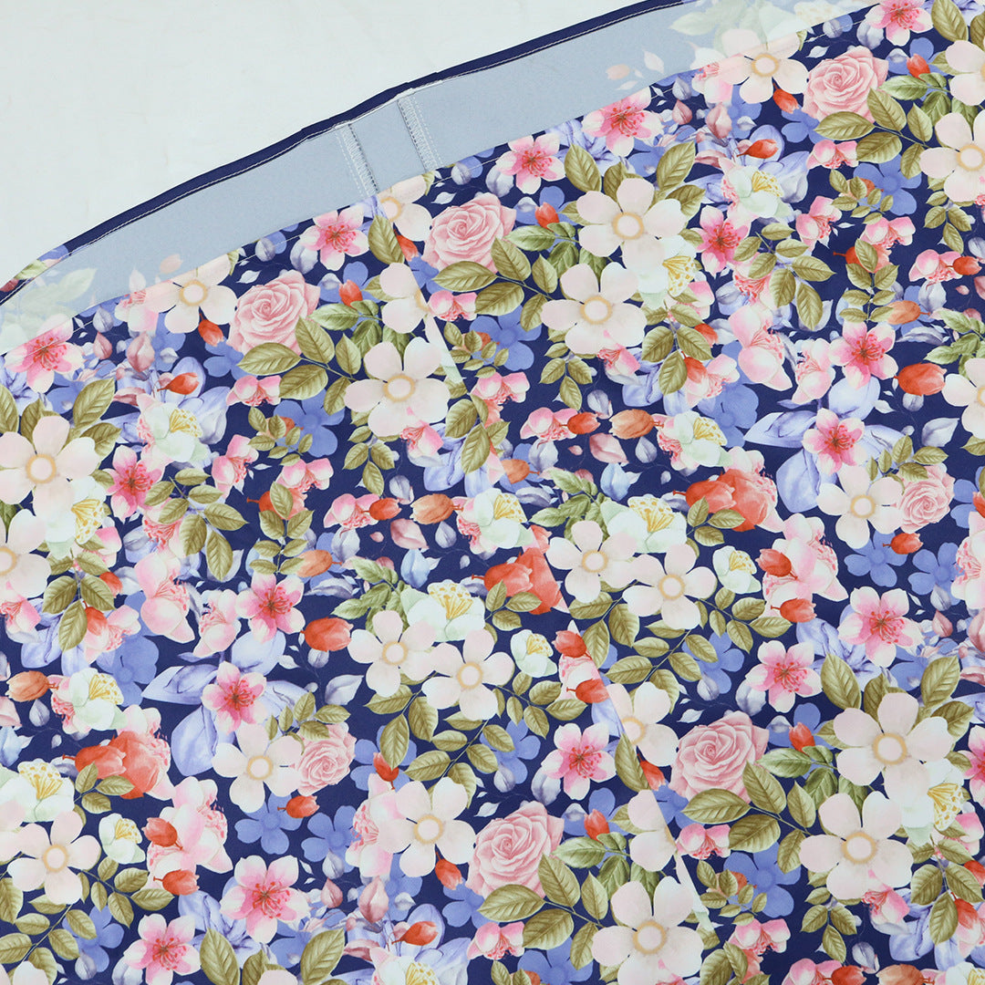 Middle East Print Dress Muslim Robe