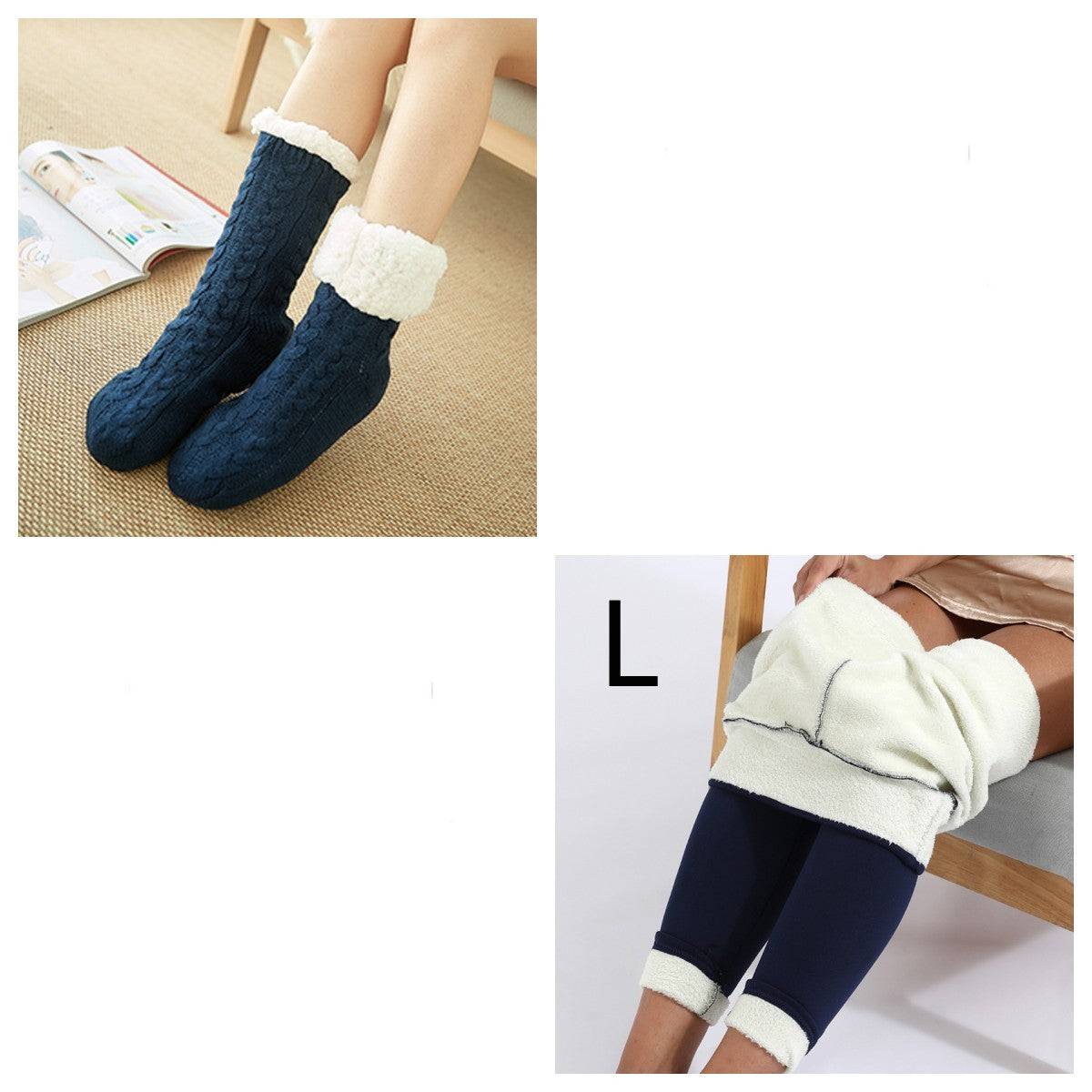 Socks Children Plush Floor Socks Home Slippers