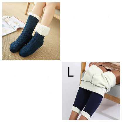 Socks Children Plush Floor Socks Home Slippers