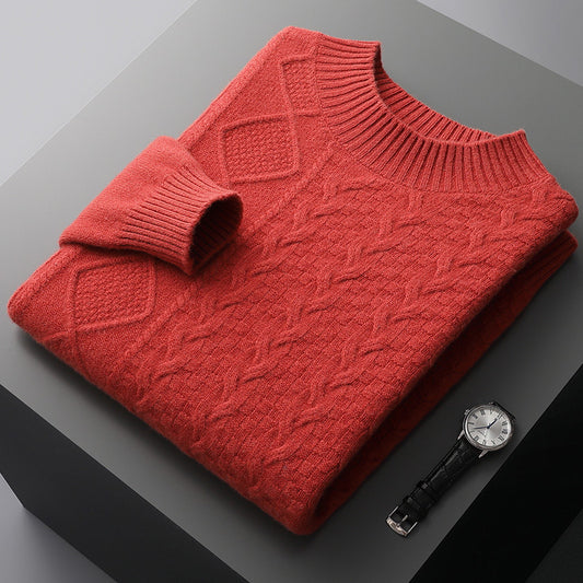 Pullover Wool Base Trendy Knitwear