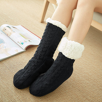 Socks Children Plush Floor Socks Home Slippers