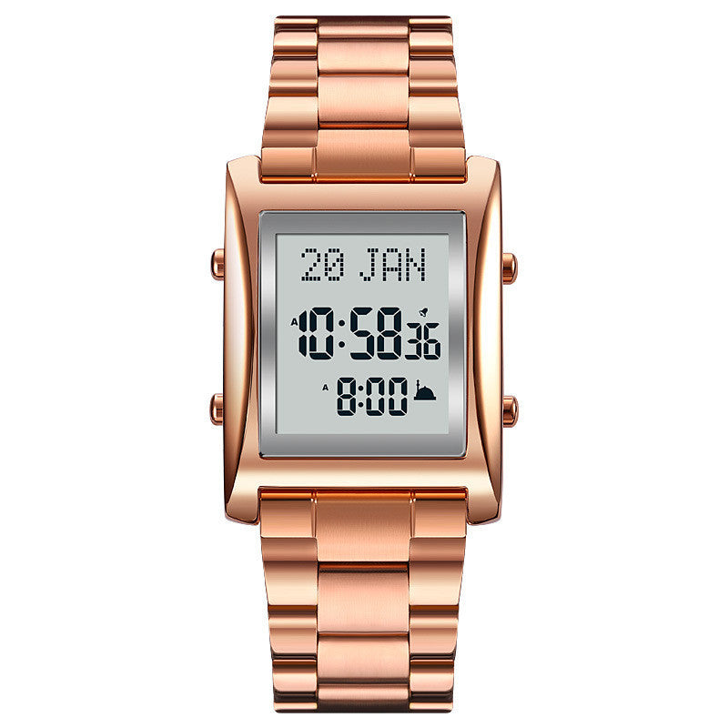 SKMEI 1815 Muslim Islamic Azan Prayer Watch Qibla Direction Multifunctional Digital Watches