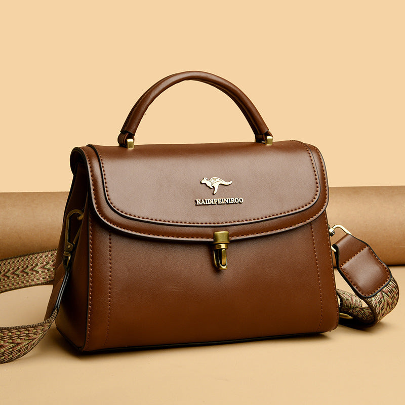 Fashionable Women's Textured Crossbody Handbag