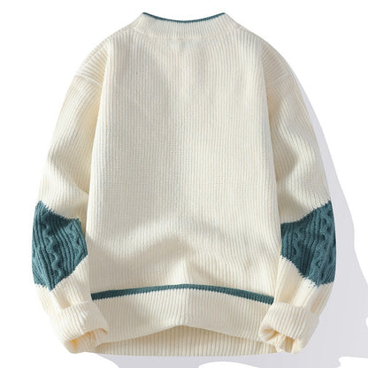 Fashion Colorblock Knitwear Winter