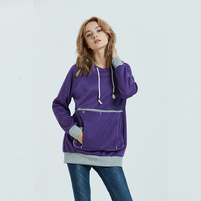 Loose Leisure Pullover Sweaters Women's Clothing