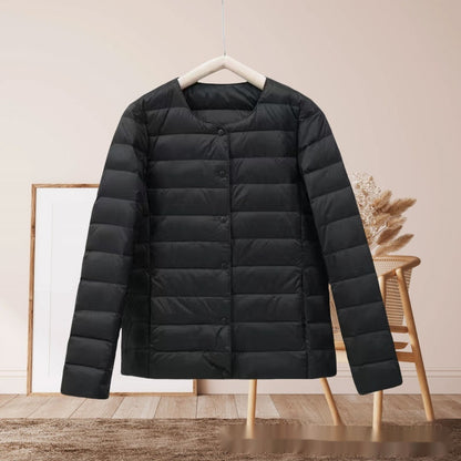 Short Autumn And Winter Lightweight Cotton-padded Jacket Women