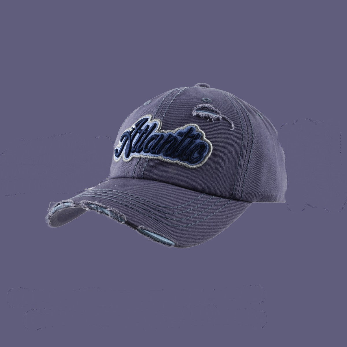 American Three-dimensional Embroidered Letter Baseball Hat