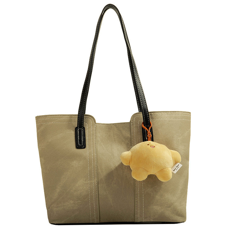 Large Capacity Ink-dyed Tote Bag For Women Leisure Commute