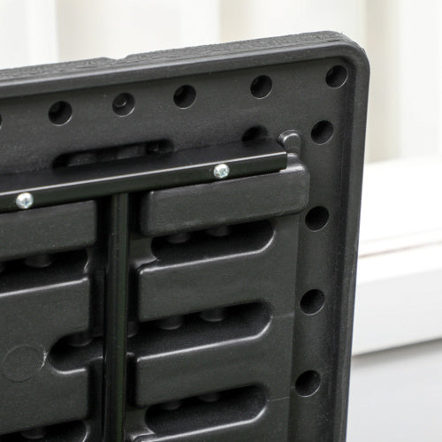 Outsunny 336 Litre Garden Storage Box, Water-resistant Heavy Duty Double Wall Plastic Container, Extra Large Outdoor Garden Furniture Organizer, Deck Cushion Chest With Wheels And Handles, Black