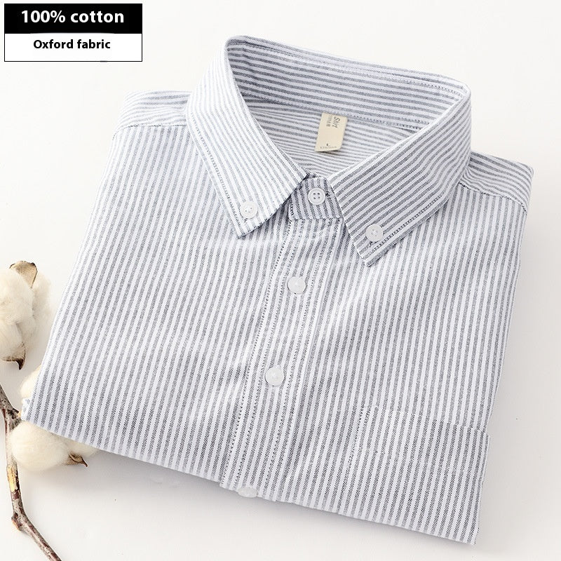 Men's Autumn Long-sleeved Casual Cotton Shirt