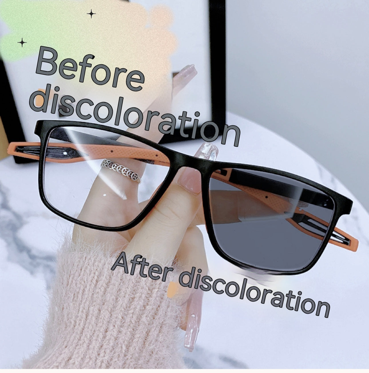 Sun Protection Indoor And Outdoor Glasses