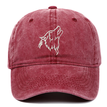 Baseball Cap Retro Worn Looking Washed-out Outdoor Sports