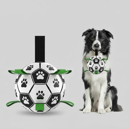 Dog Football Toy | Soccer Ball Inflated Training Toy For Dogs | Outdoor Border Collie Balls For  Dogs